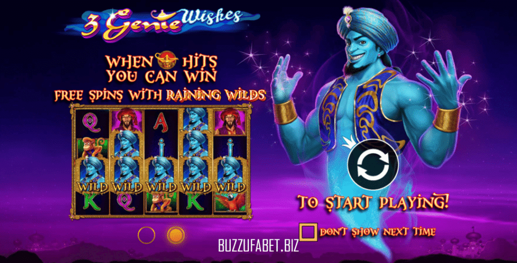 3 Genie Wishes™: Slot Jin dengan Peluang Menang Menjanjikan