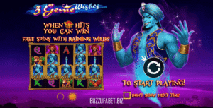 3 Genie Wishes™: Slot Jin dengan Peluang Menang Menjanjikan
